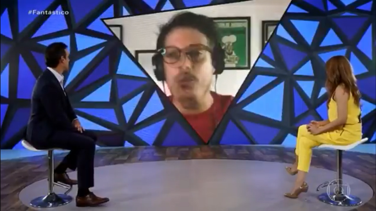 Fábio Porchat no Fantástico