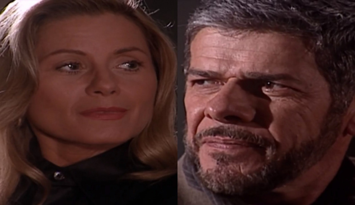 Helena (Vera Fischer) e Pedro (José Mayer) de Laços de Família