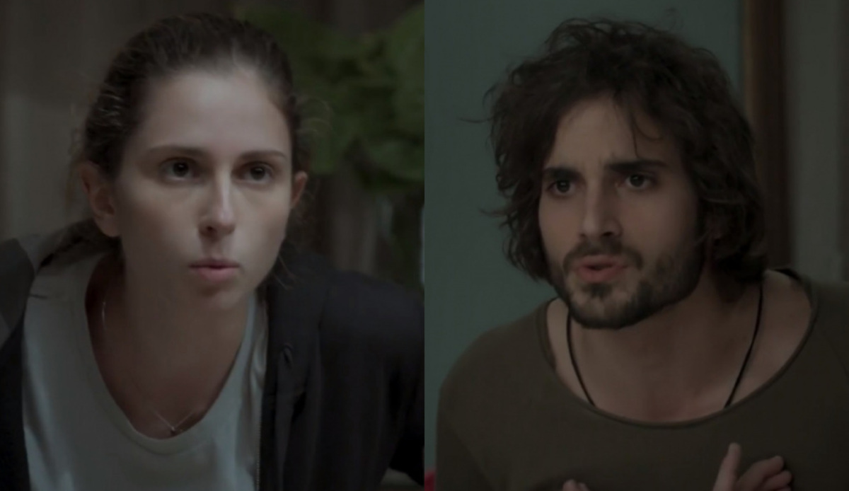 Ivana (Carol Duarte) e Ruy (Fiuk) de A Força do Querer