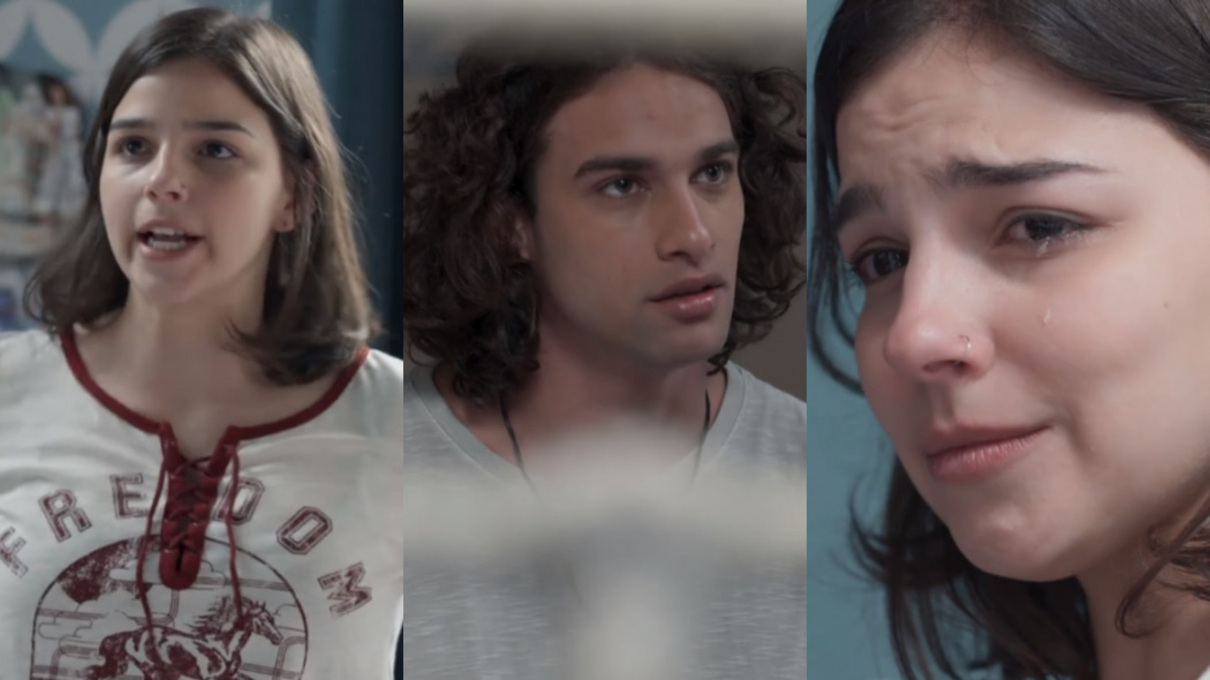 Keyla (Gabriela Medvedovski) e Deco (Pablo Morais) de Malhação - Viva a Diferença