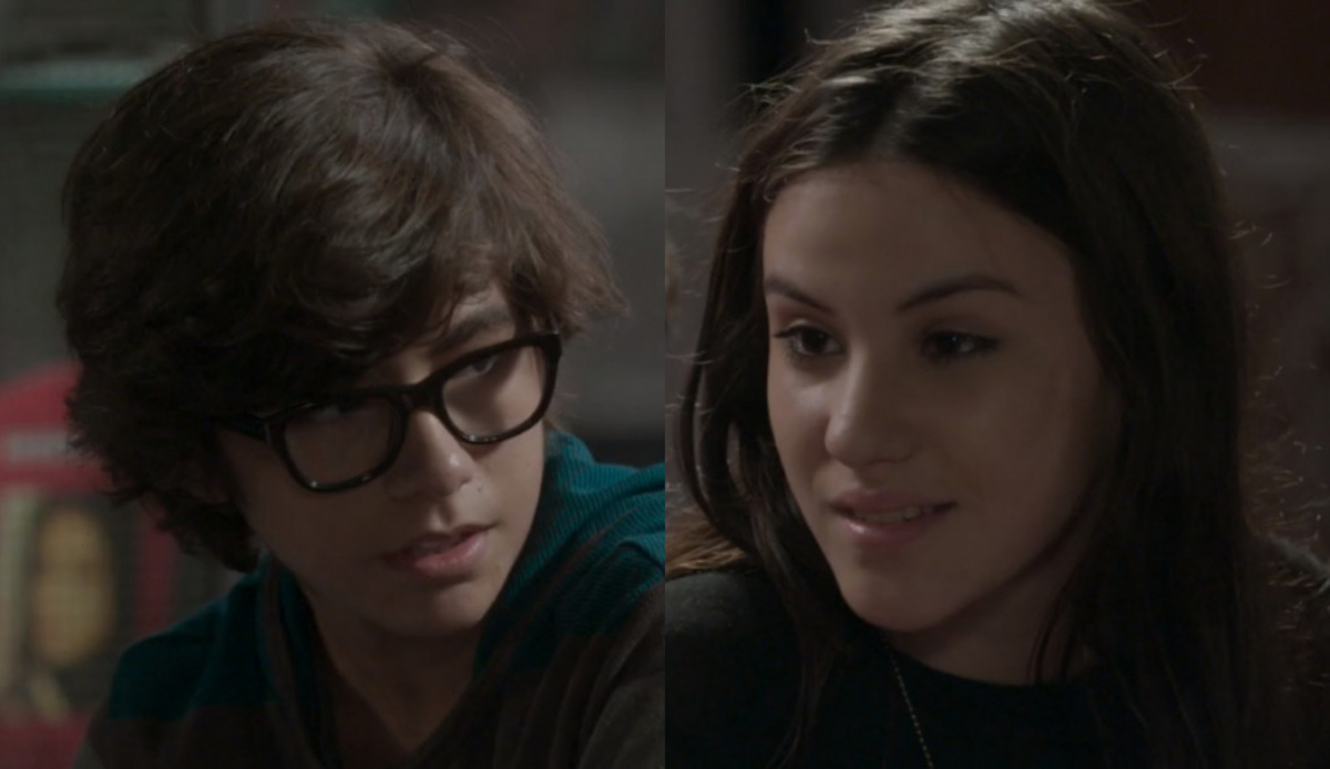 Meleka (Luca Ribeiro) e Jojô (Giovanna Rispoli) de Totalmente Demais