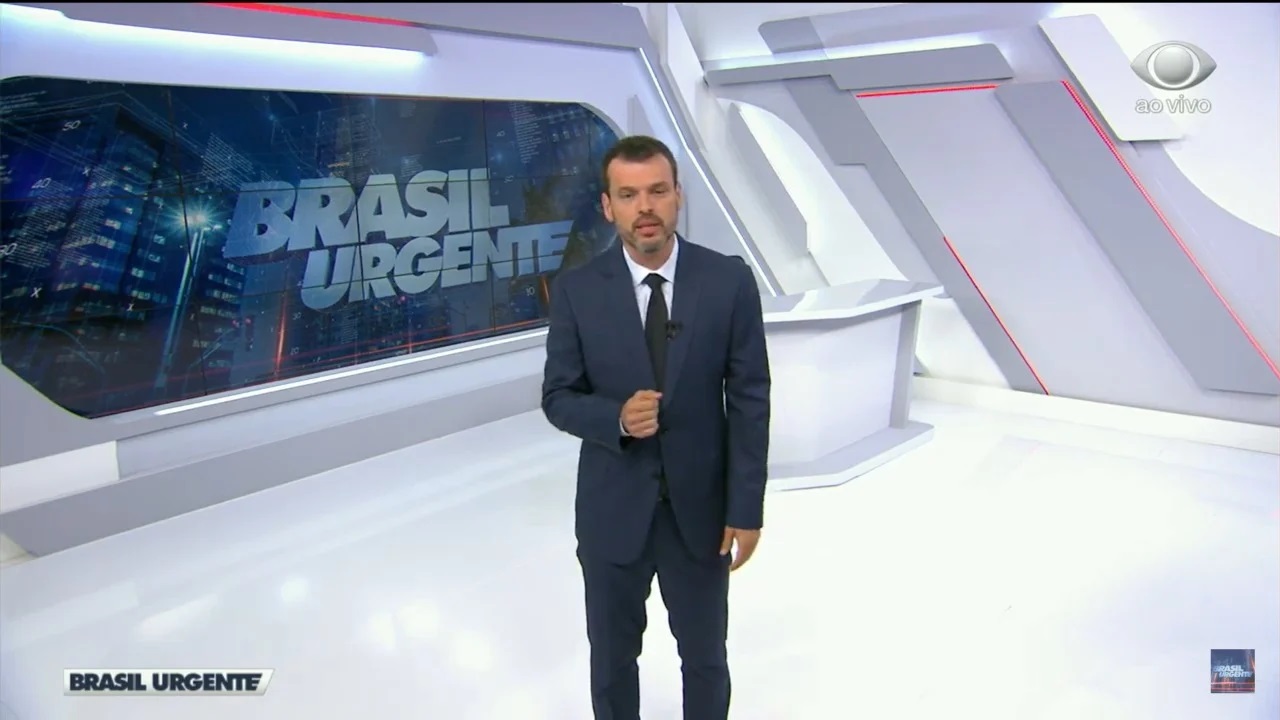 Lucas Martins no Brasil Urgente (Reprodução / Band)