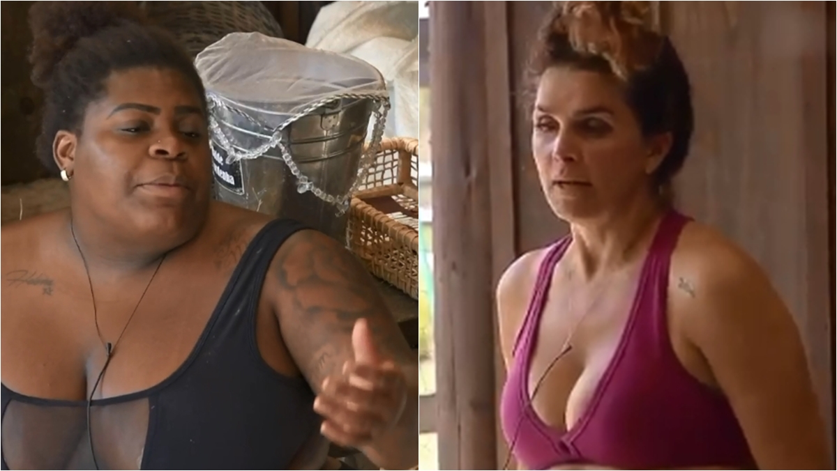 Jojo Todynho e Luiza Ambiel tem conversa acalorada na Baia (Reprodução: PlayPlus)