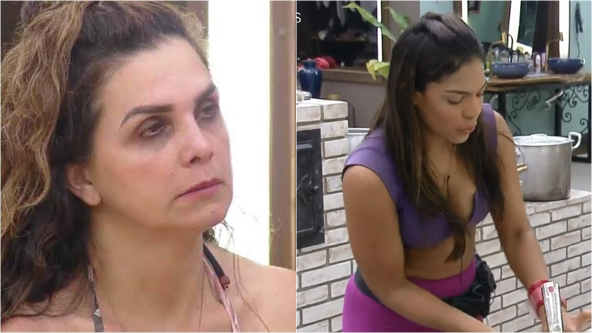 Luiza Ambiel detona Tays Reis (Reprodução: PlayPlus)