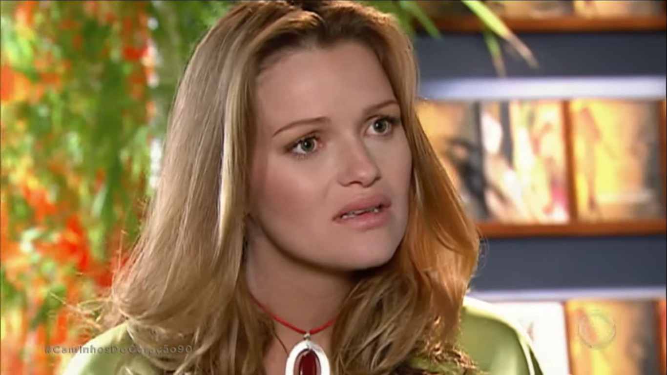 Nanda Ziegler como Bianca em Os Mutantes (Reprodução / YouTube)