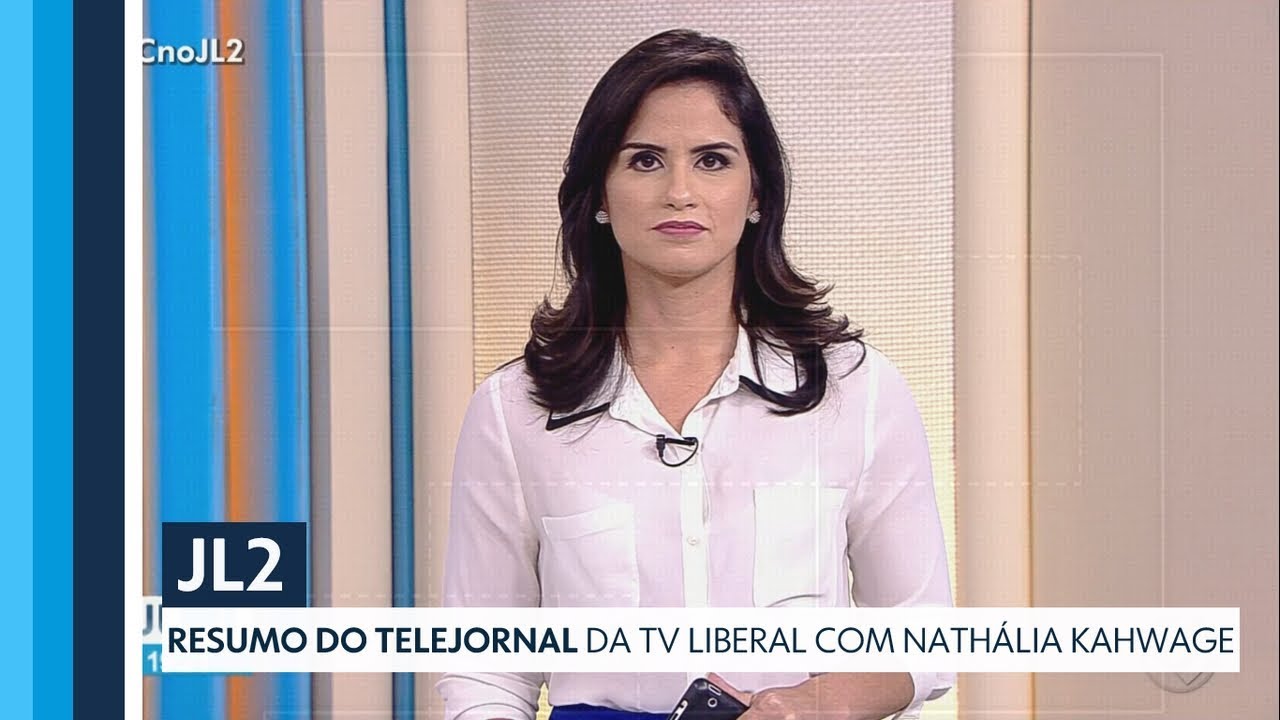 A jornalista Nathália Kawhage (Reprodução / YouTube)