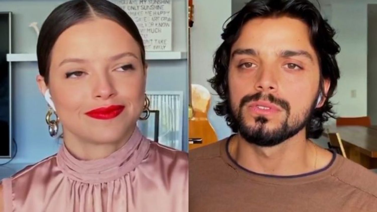 Agatha Moreira e Rodrigo Simas no Altas Horas