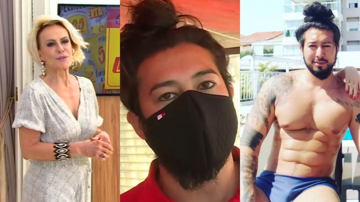 Ana Maria Braga e Igor Lavezzo, que foi entrevistado no Mais Você