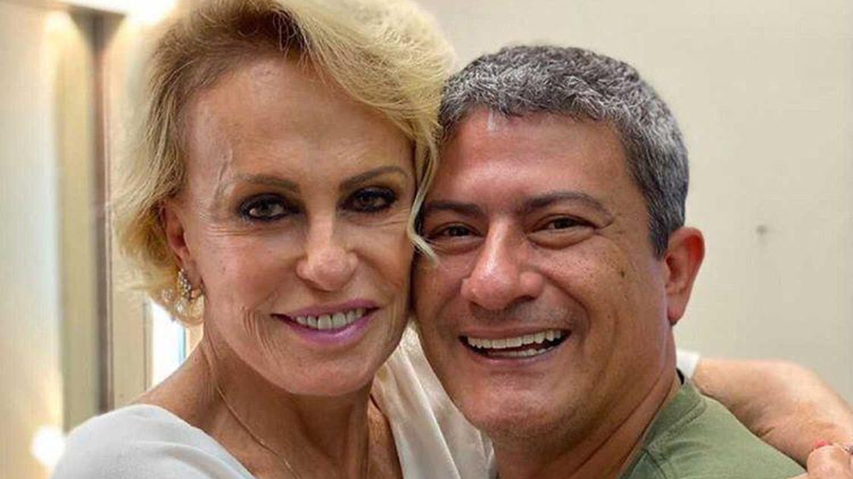 Ana Maria Braga e Tom Veiga no Mais Você