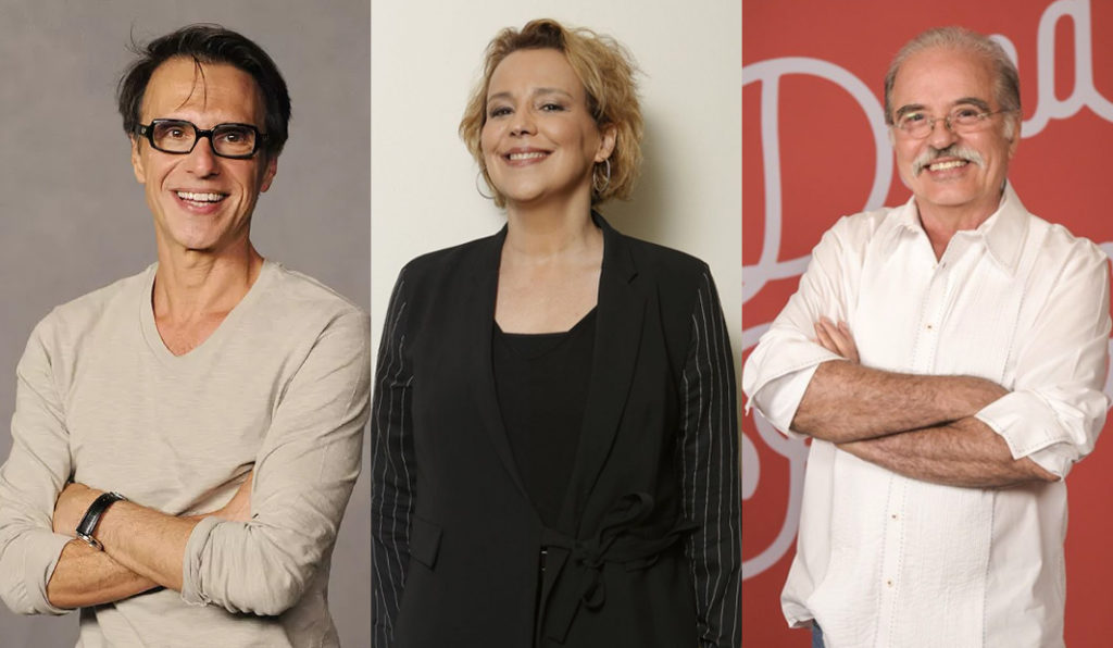 Fernando Eiras, Ana Beatriz Nogueira e Genézio de Barros