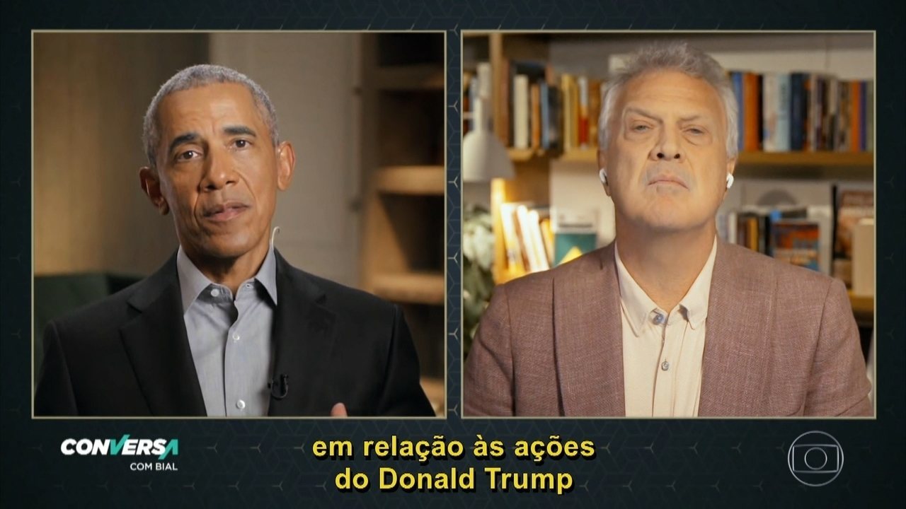 Barack Obama no Conversa com Bial