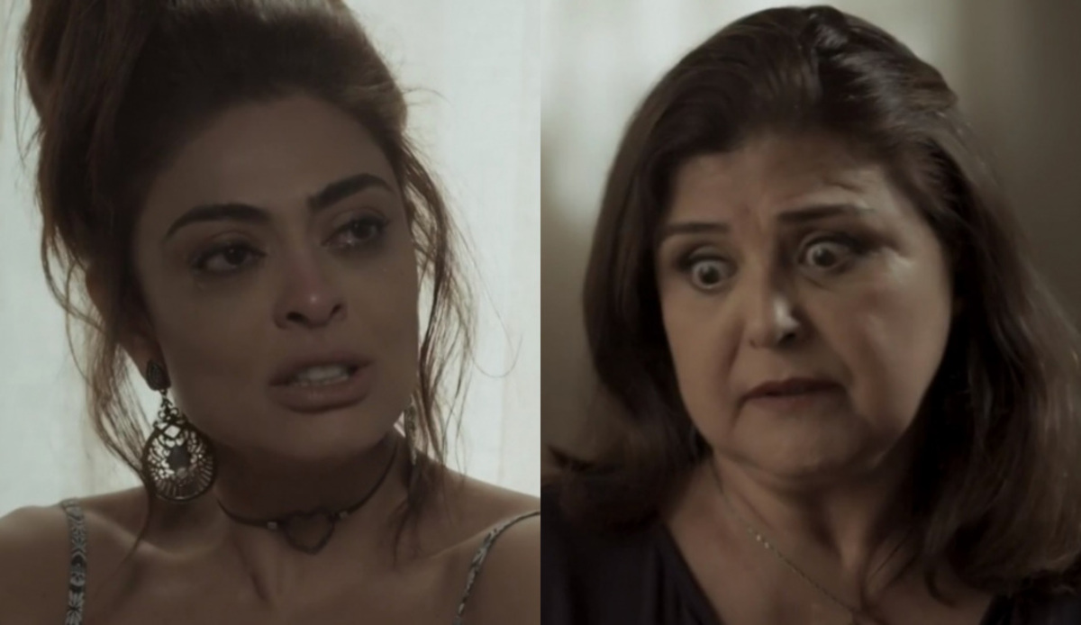 Bibi (Juliana Paes) e Aurora (Elizangela) de A Força do Querer