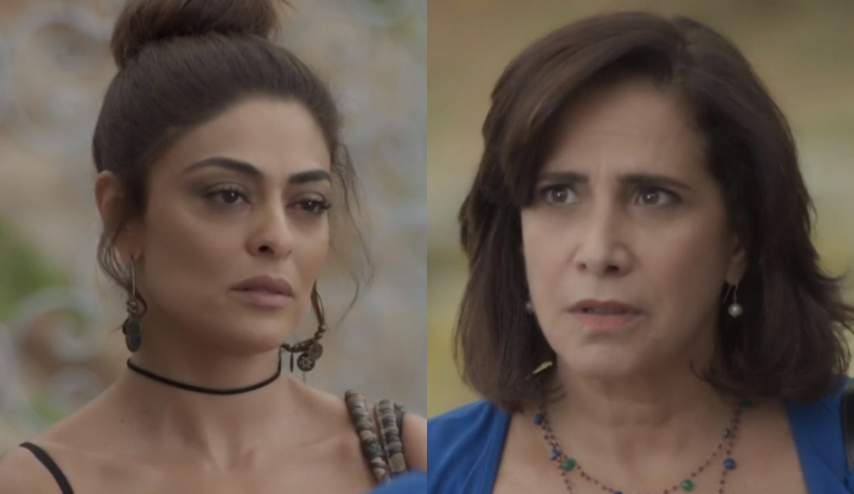Bibi (Juliana Paes) e Heleninha (Totia Meireles) de A Força do Querer