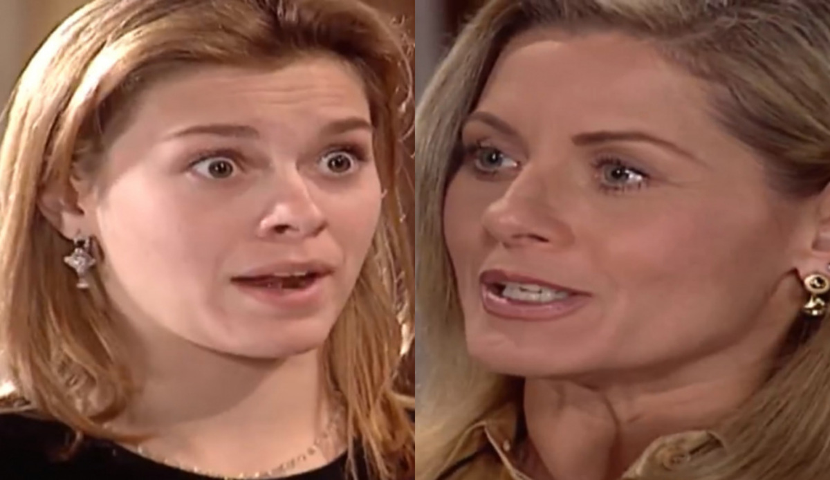 Camila (Carolina Dieckmann) e Helena (Vera Fischer) de Laços de Família