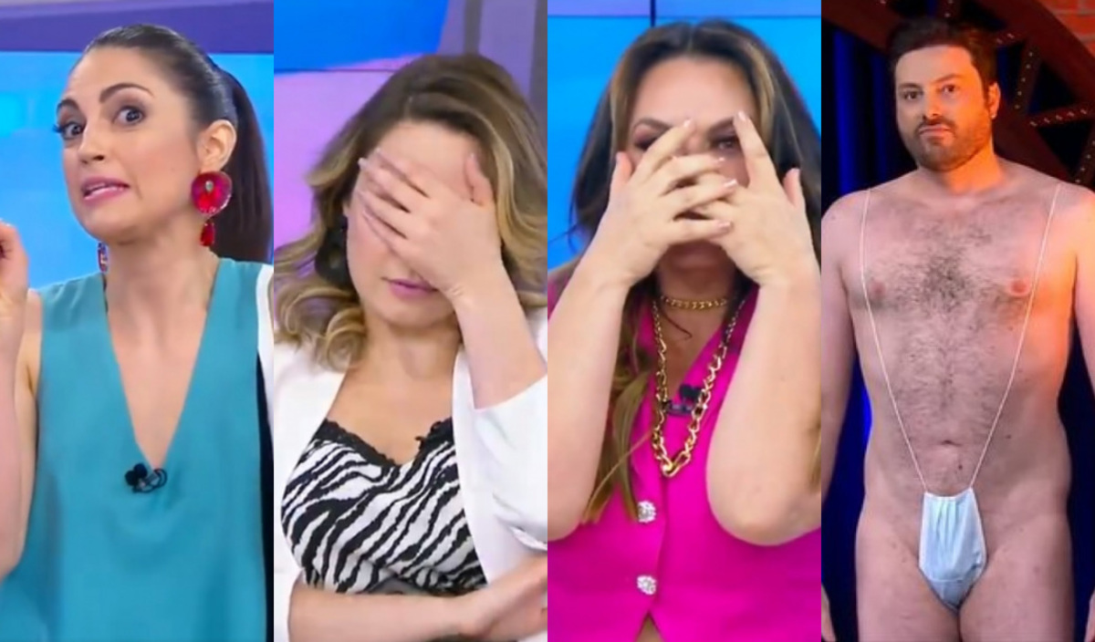 Chris Flores, Ana Paula Renault, Flor Fernandez e Danilo Gentili