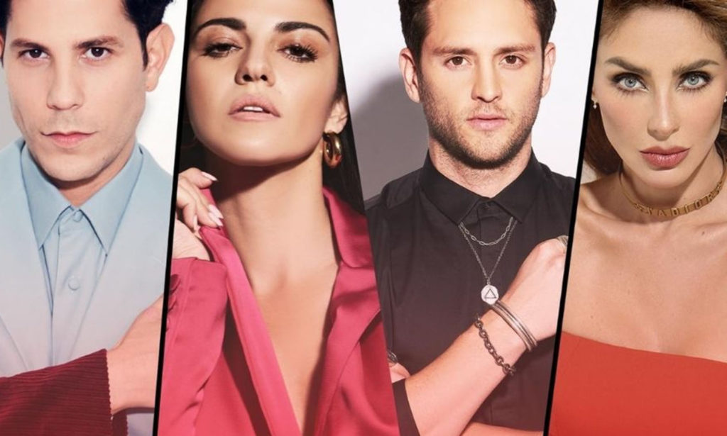 Christian Chávez, Maite Perroni, Christopher Von Uckermann e Anahí do RBD