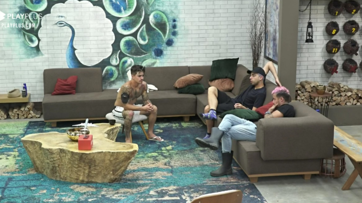 Biel, Lucas Maciel e Lipe Ribeiro