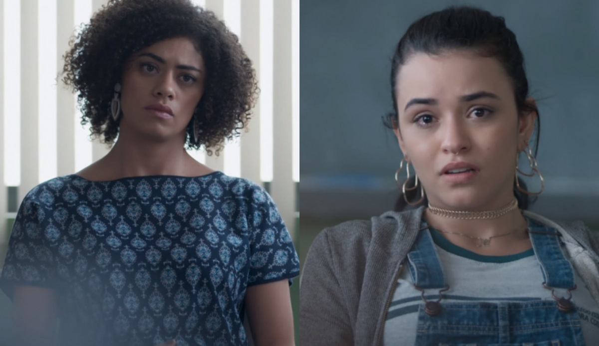 Dóris (Ana Flávia Cavalcanti) e K1 (Talita Younan) de Malhação - Viva a Diferença