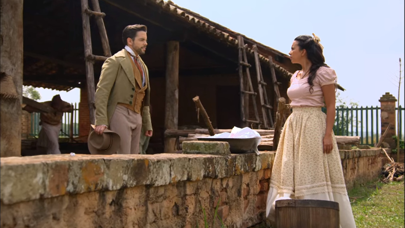 Miguel (Pedro Carvalho) e (Gabriela Moreyra)