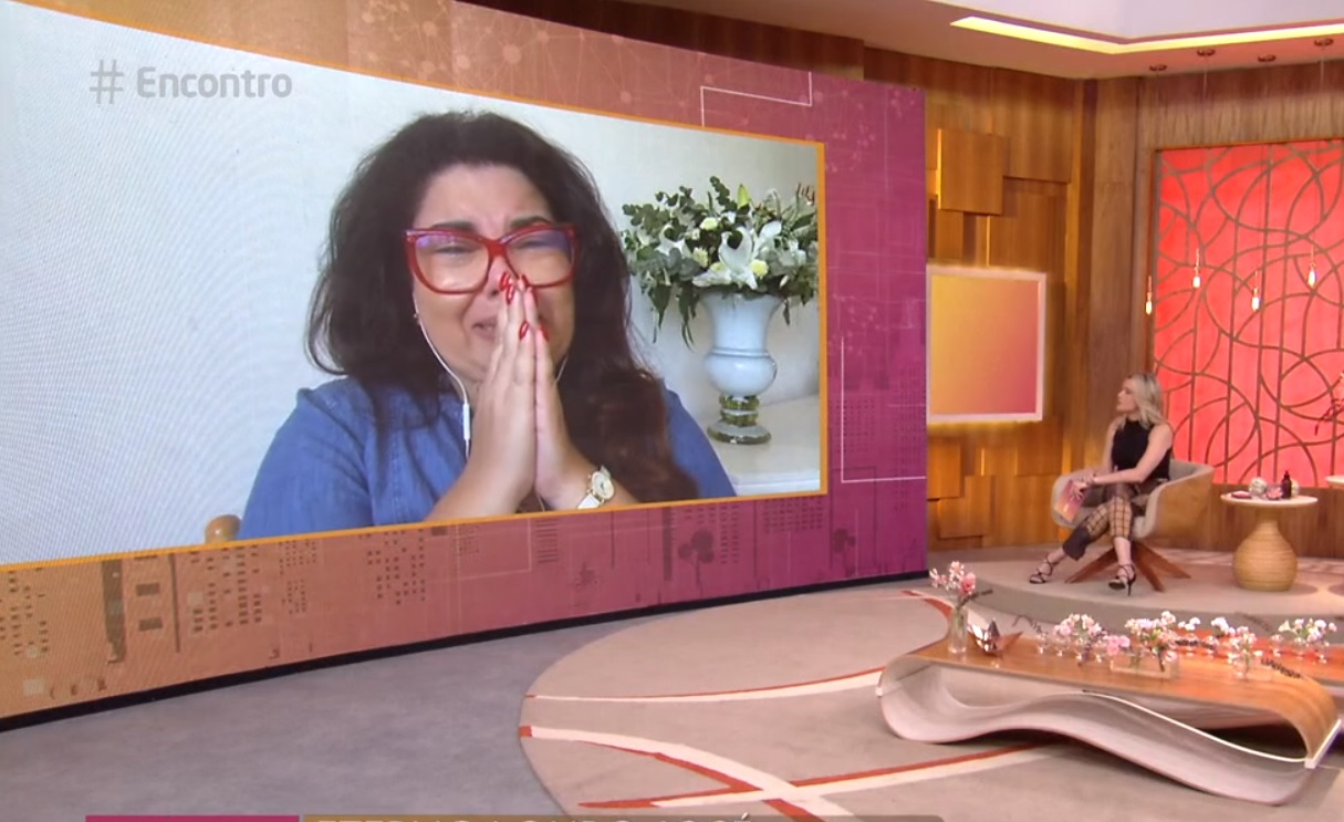 Fabiana Karla e Fernanda Gentil no Encontro