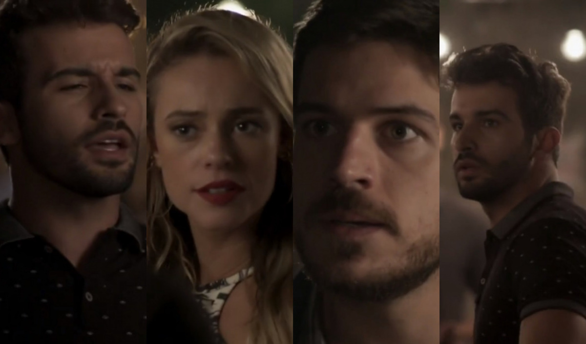 Jeiza (Paolla Oliveira) e Zeca (Marco Pigossi) de A Força do Querer