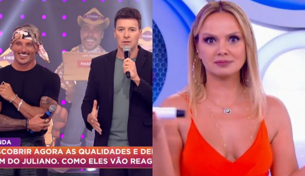 Juliano Ceglia, Rodrigo Faro e Eliana