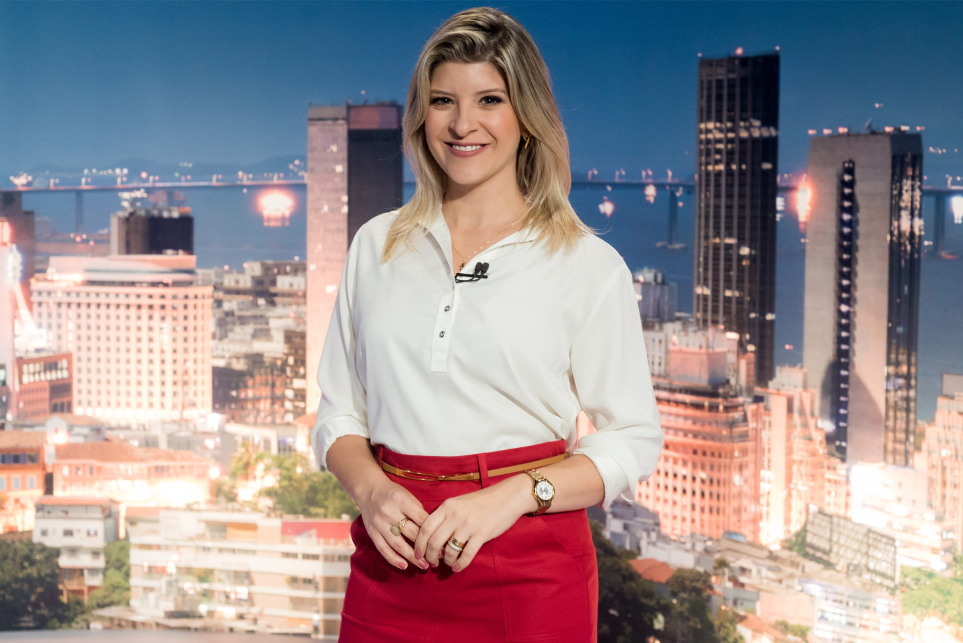 Lívia Mendonça no Balanço Geral RJ