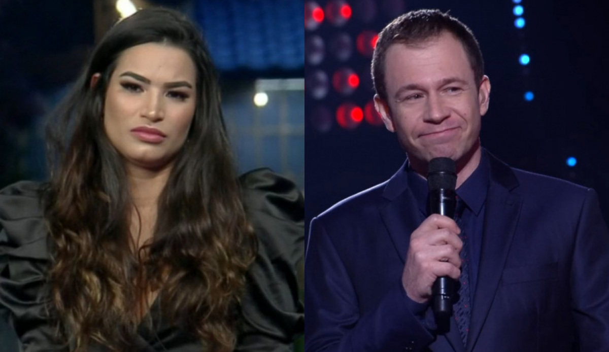 Raissa em A Fazenda e Tiago Leifert no The Voice Brasil