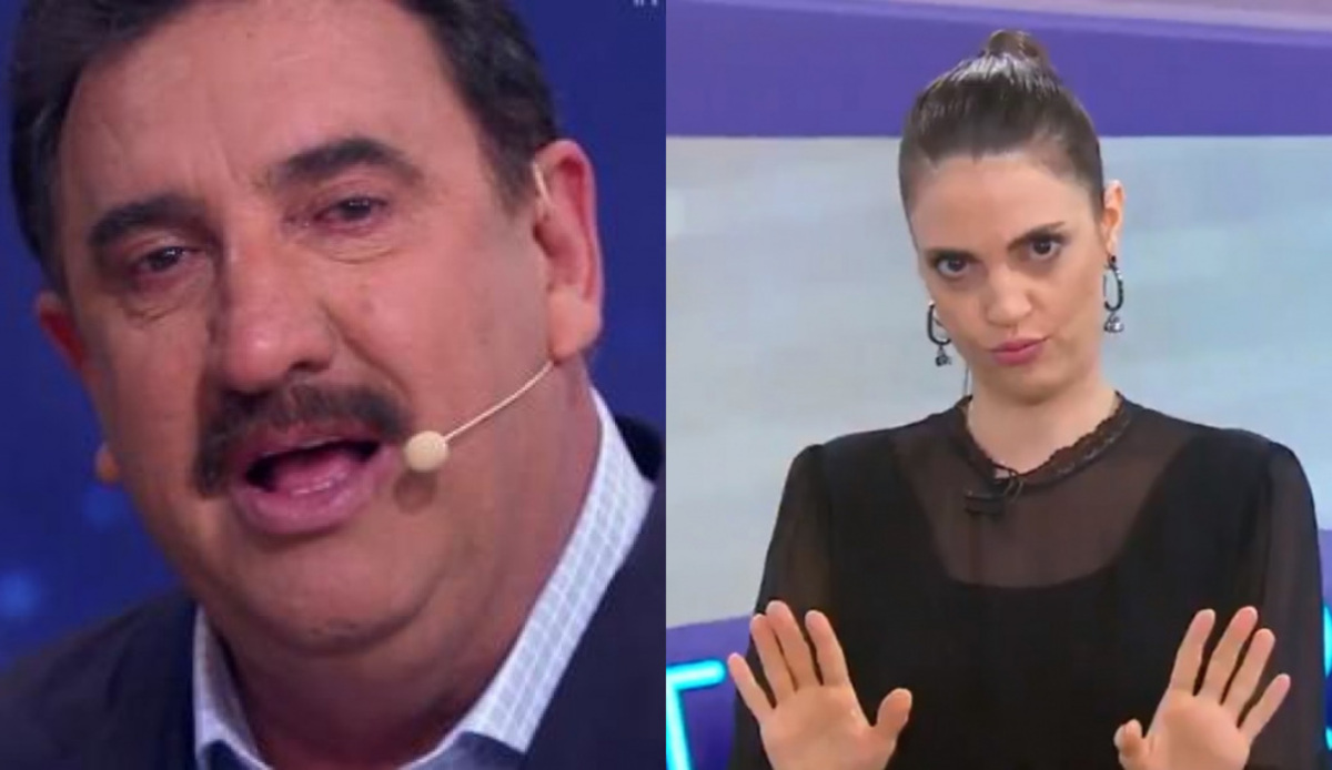 Ratinho e Chris Flores