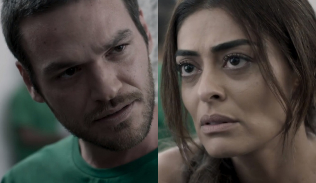 Rubinho (Emílio Dantas) e Bibi (Juliana Paes) de A Força do Querer