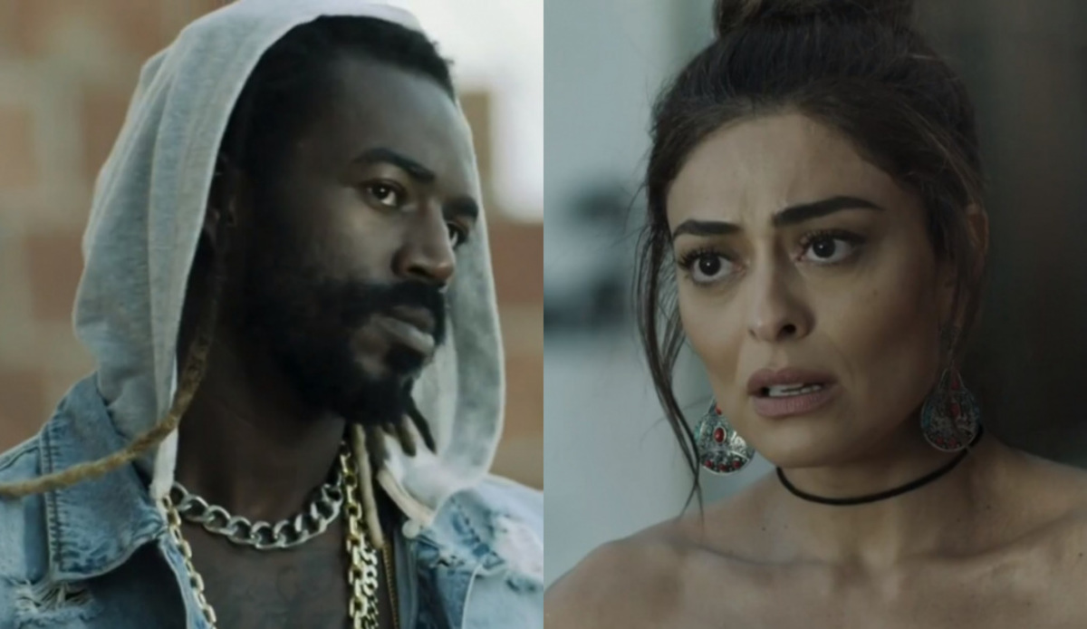 Sabiá (Jonathan Azevedo) e Bibi (Juliana Paes) de A Força do Querer