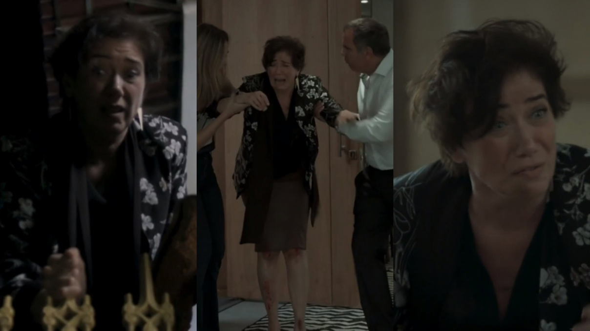 Silvana (Lilia Cabral) Simone (Juliana Paiva) e Eurico (Humberto Martins) de A Força do Querer