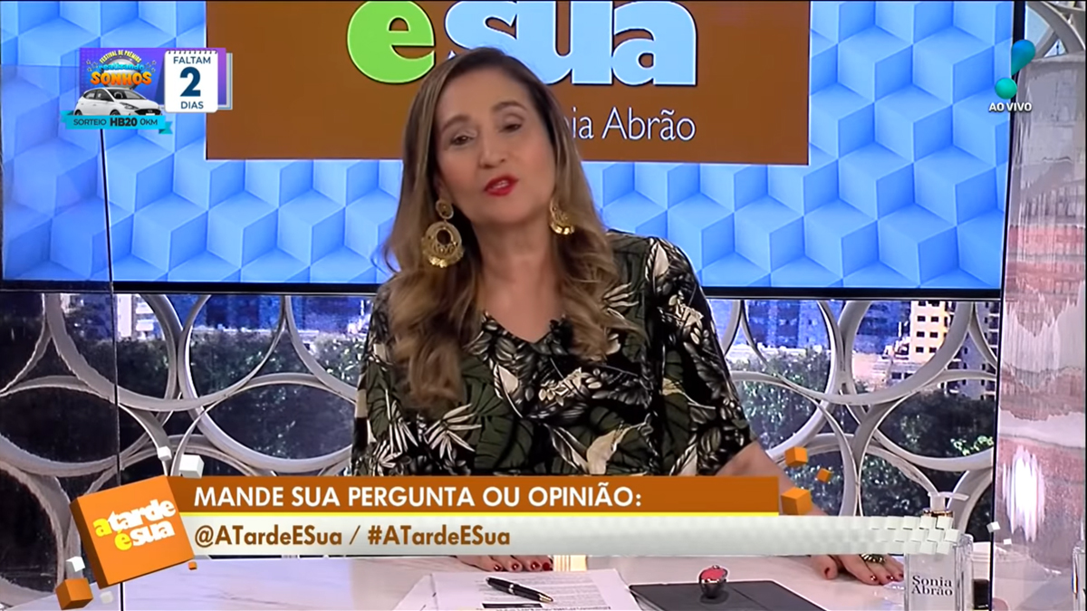 Sônia Abrão no A Tarde é Sua