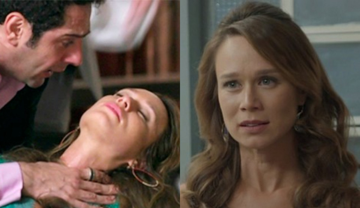 Tancinha (Mariana Ximenes) e Beto (João Baldasserini) de Haja Coração