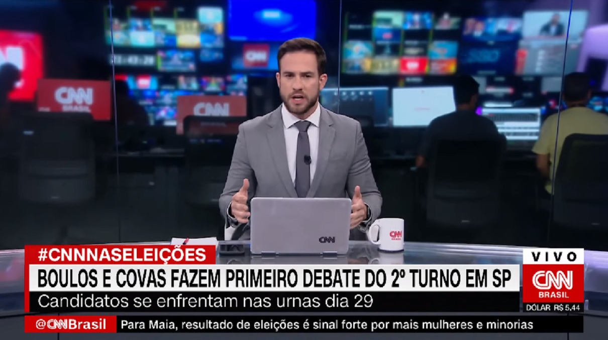 Daniel Adjuto, no Expresso CNN