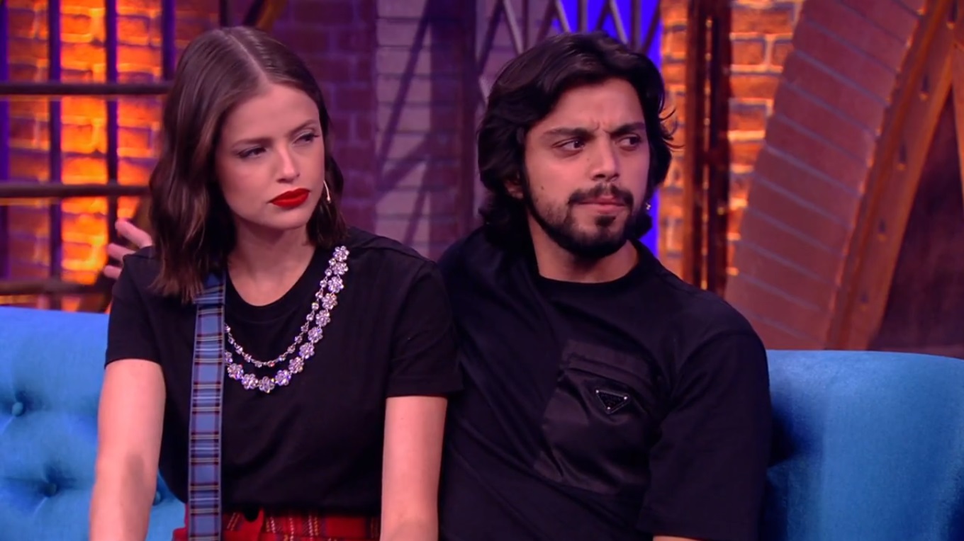 Agatha Moreira e Rodrigo Simas no Lady Night