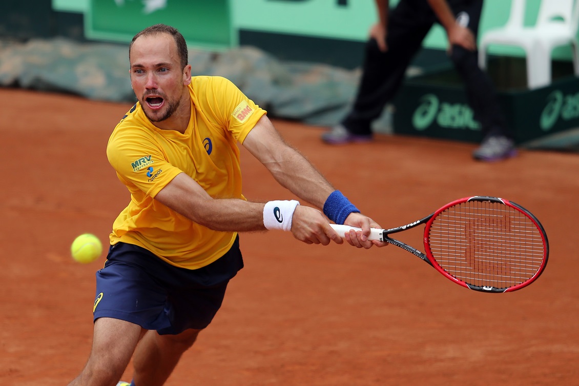 O tenista Bruno Soares