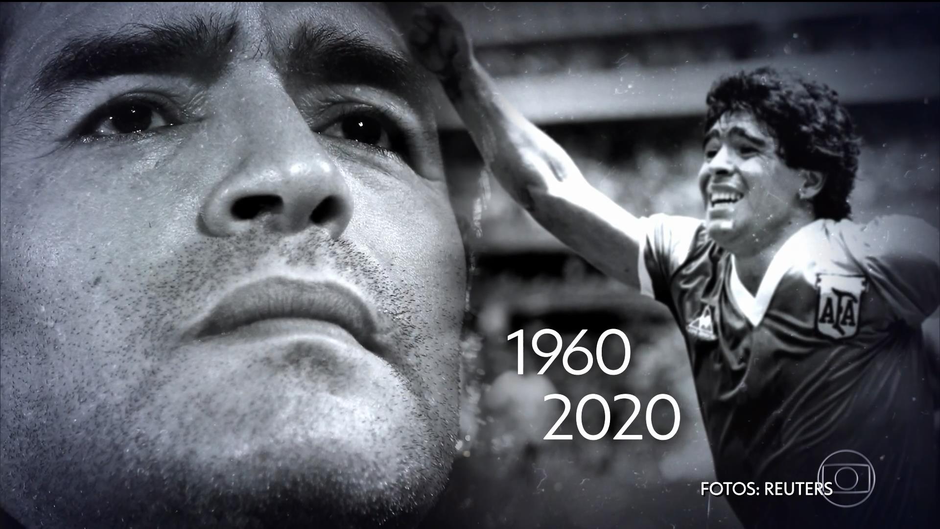Trecho do Especial Maradona, da Rede Globo (Reprodução / Twitter)