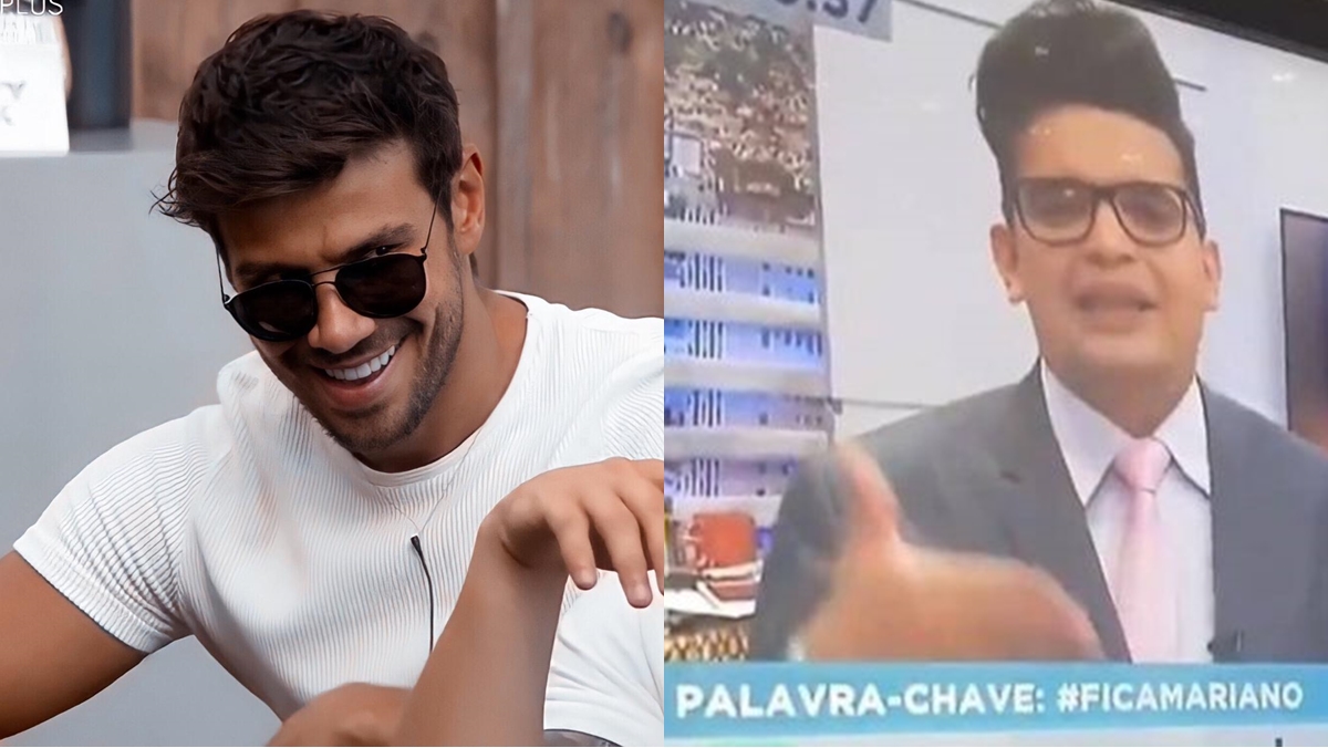 Mariano ganha campanha a favor dele na Record TV do Mato Grosso do Sul (Reprodução: Record TV/PlayPlus)