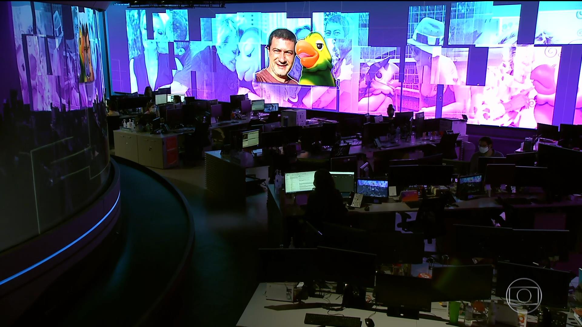 Jornal Nacional homenageia Tom Veiga