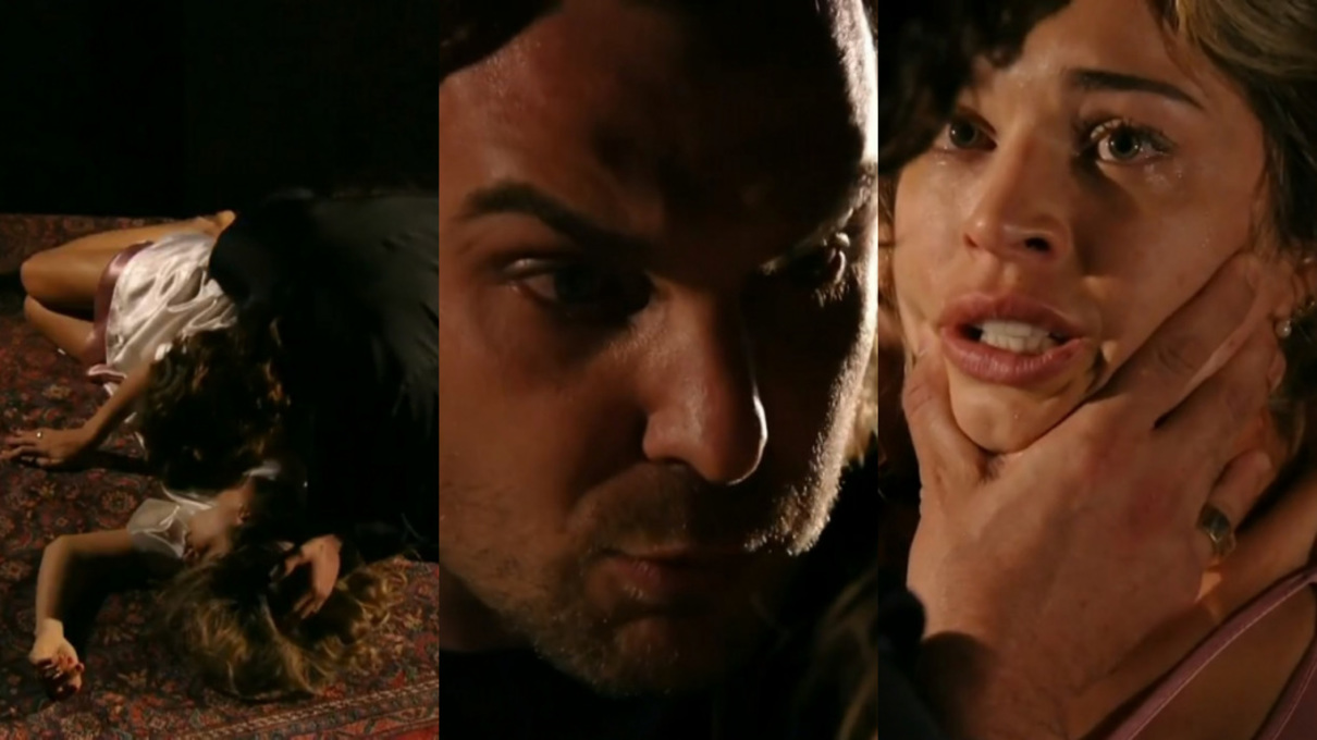 Alberto (Igor Rickli) e Ester (Grazi Massafera) de Flor do Caribe