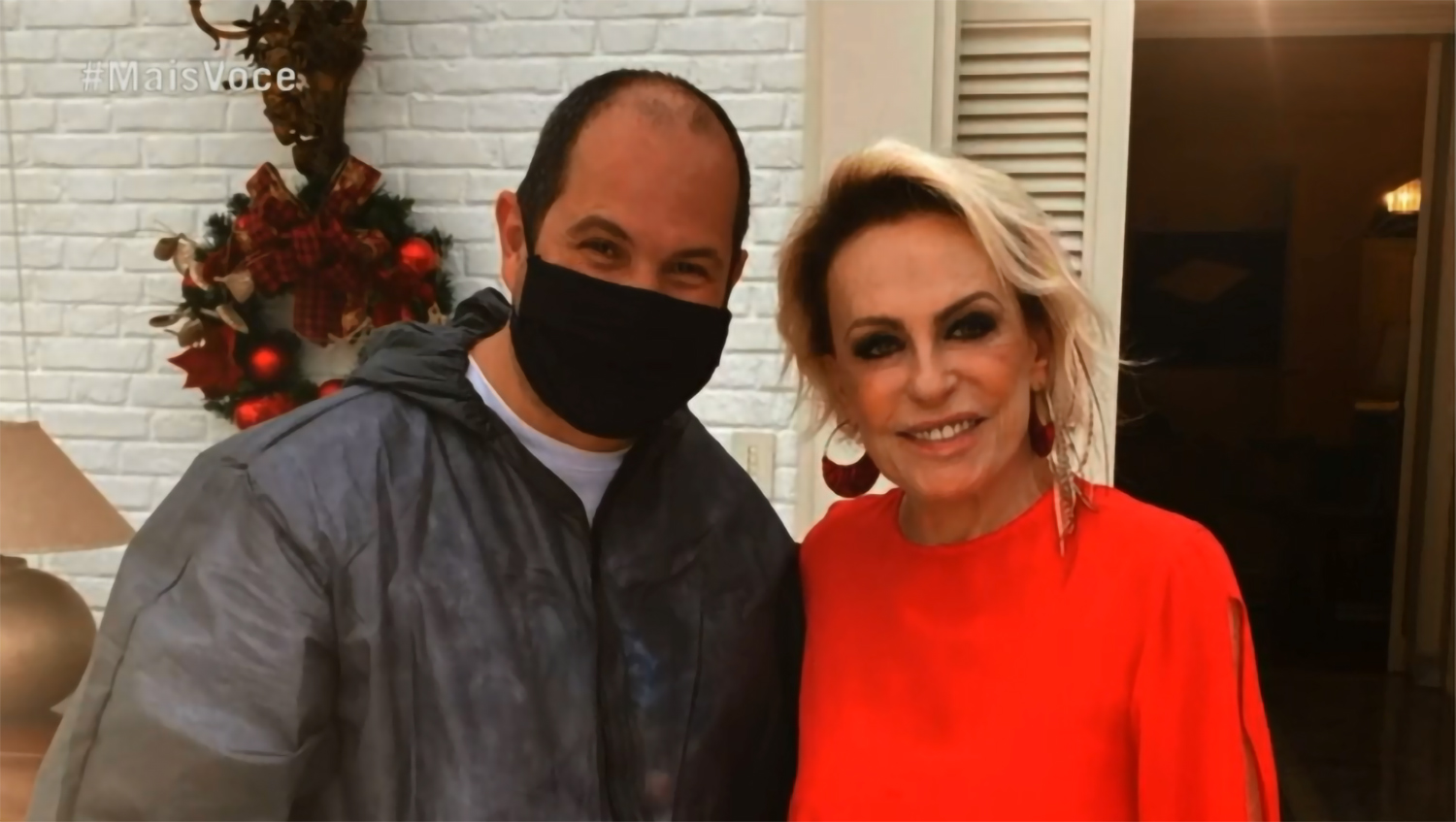 Ana Maria Braga e Tom Tom