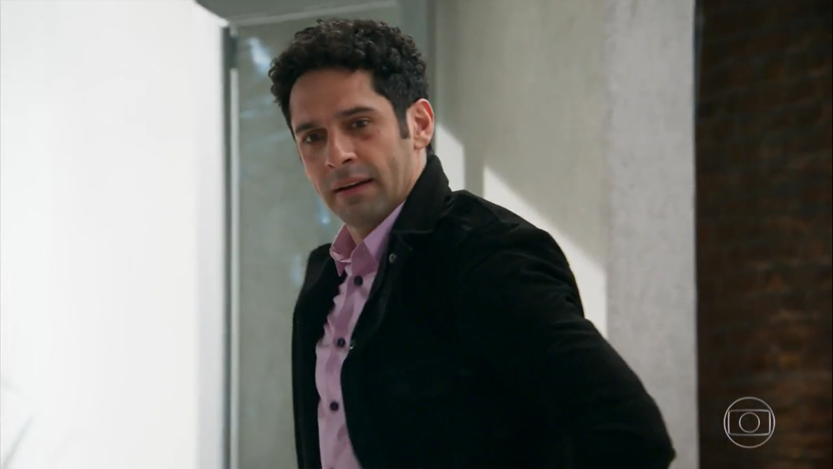Beto (João Baldasserini) em Haja Coração