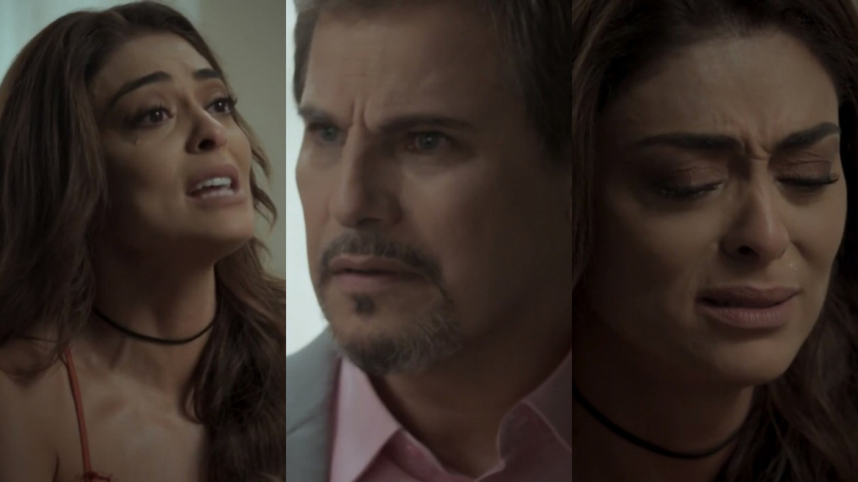 Bibi (Juliana Paes) e Dantas (Edson Celulari) de A Força do Querer