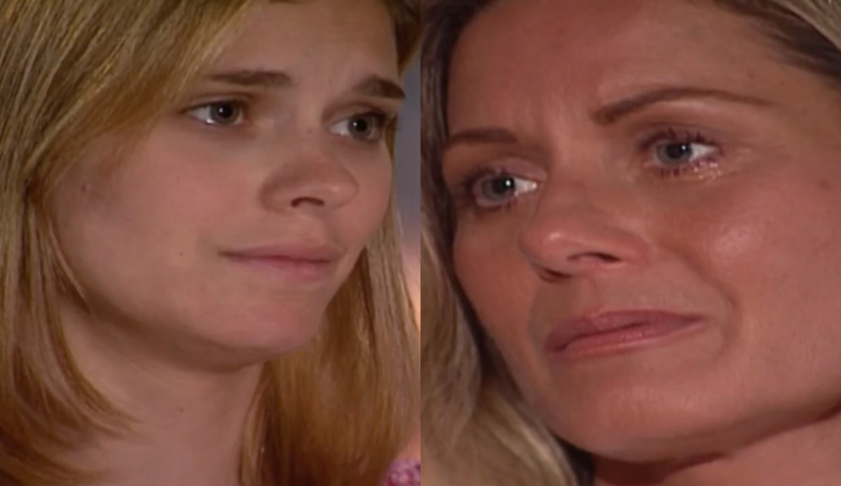 Camila (Carolina Dieckmann) e Helena (Vera Fischer) de Laços de Família