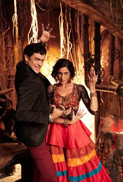 Atores Mateus Solano e Pia Manfroni