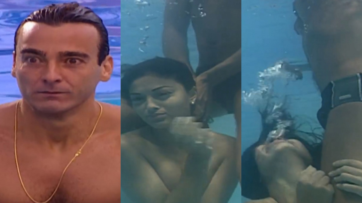 Danilo (Alexandre Borges) e Ritinha (Juliana Paes) de Laços de Família
