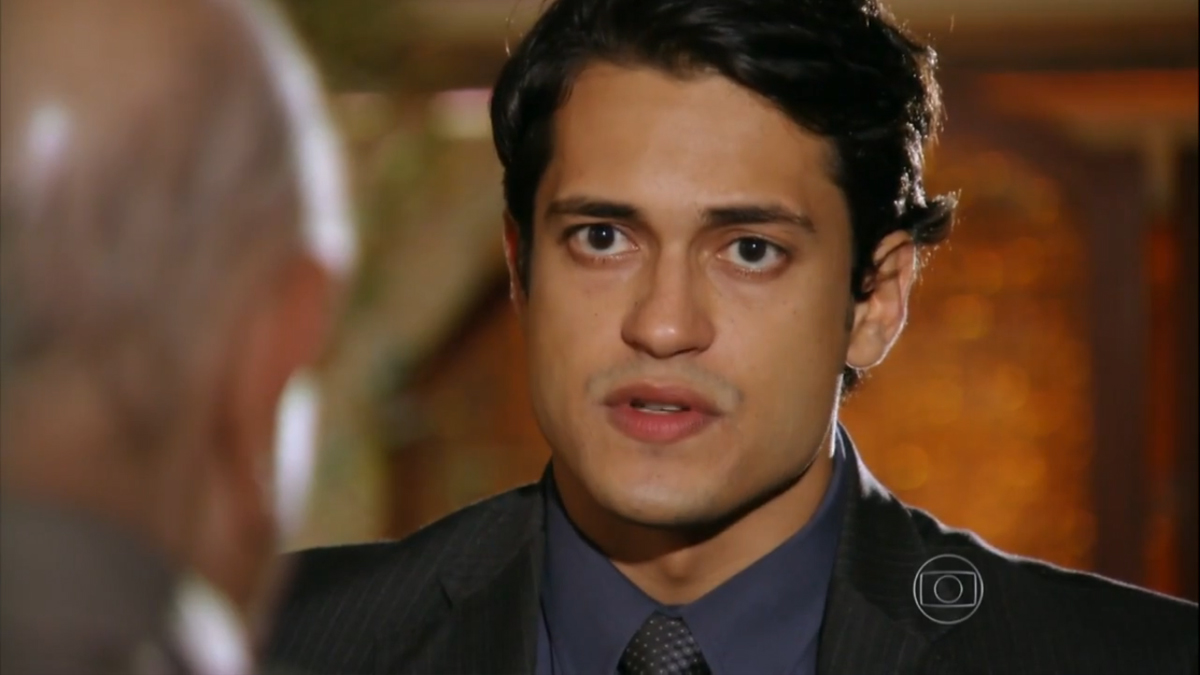 Dionísio (Sérgio Mamberti) e Hélio (Raphael Vianna) em Flor do Caribe