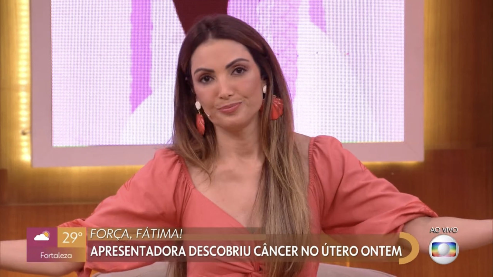 Patrícia Poeta no Encontro
