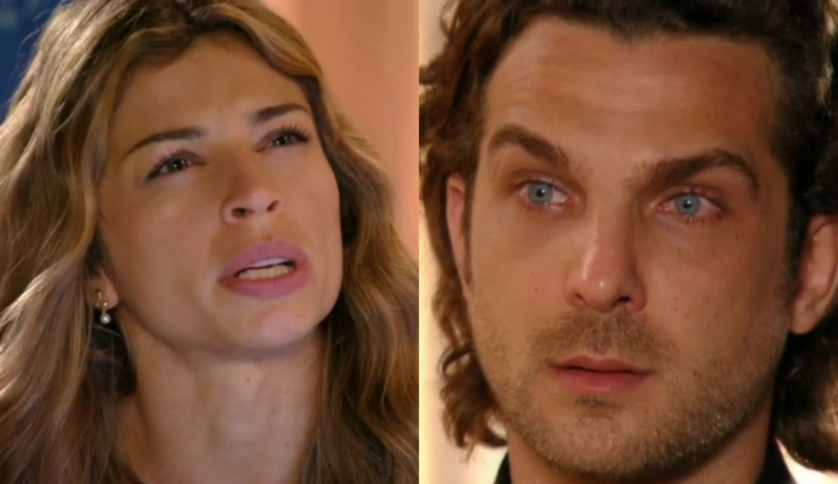 Ester (Grazi Massafera) e Alberto (Igor Rickli) de Flor do Caribe